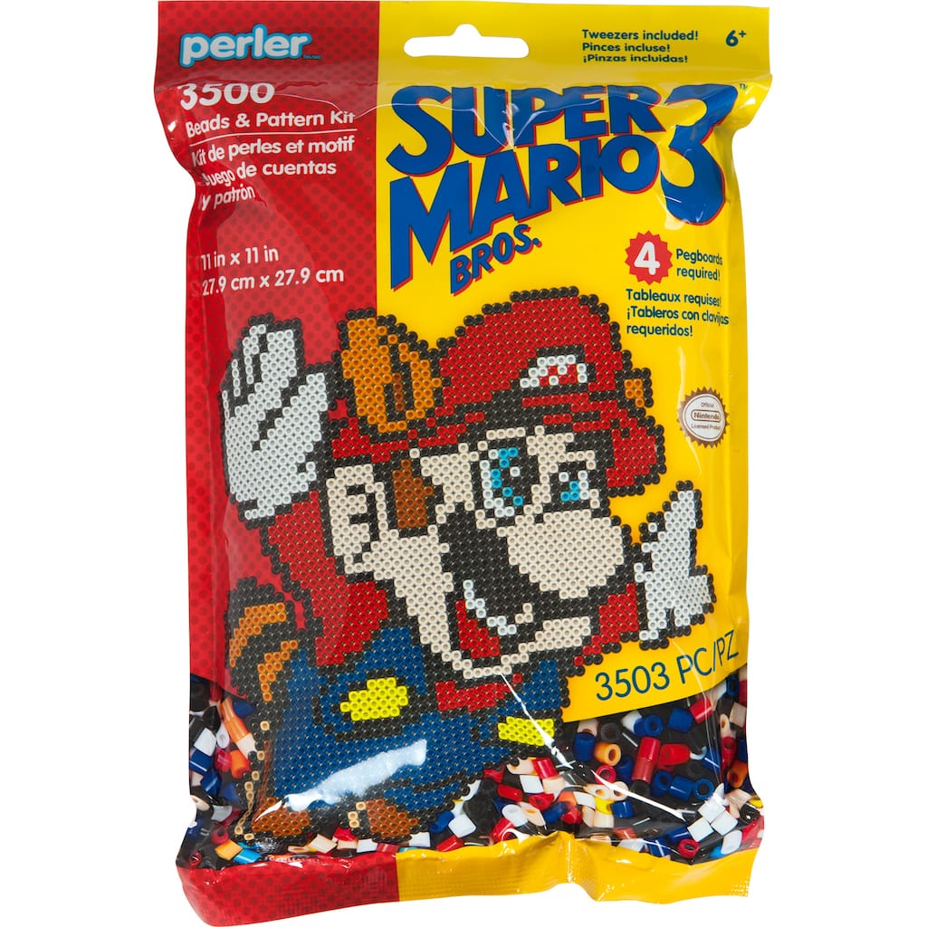Perler Super Mario Bros 3 Beads Pattern Kit Michaels